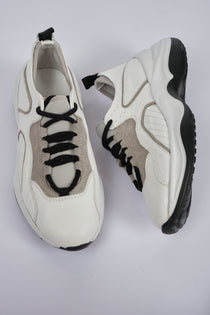 W Collection Minimalist Deri Sneaker - Günlük Kullanım