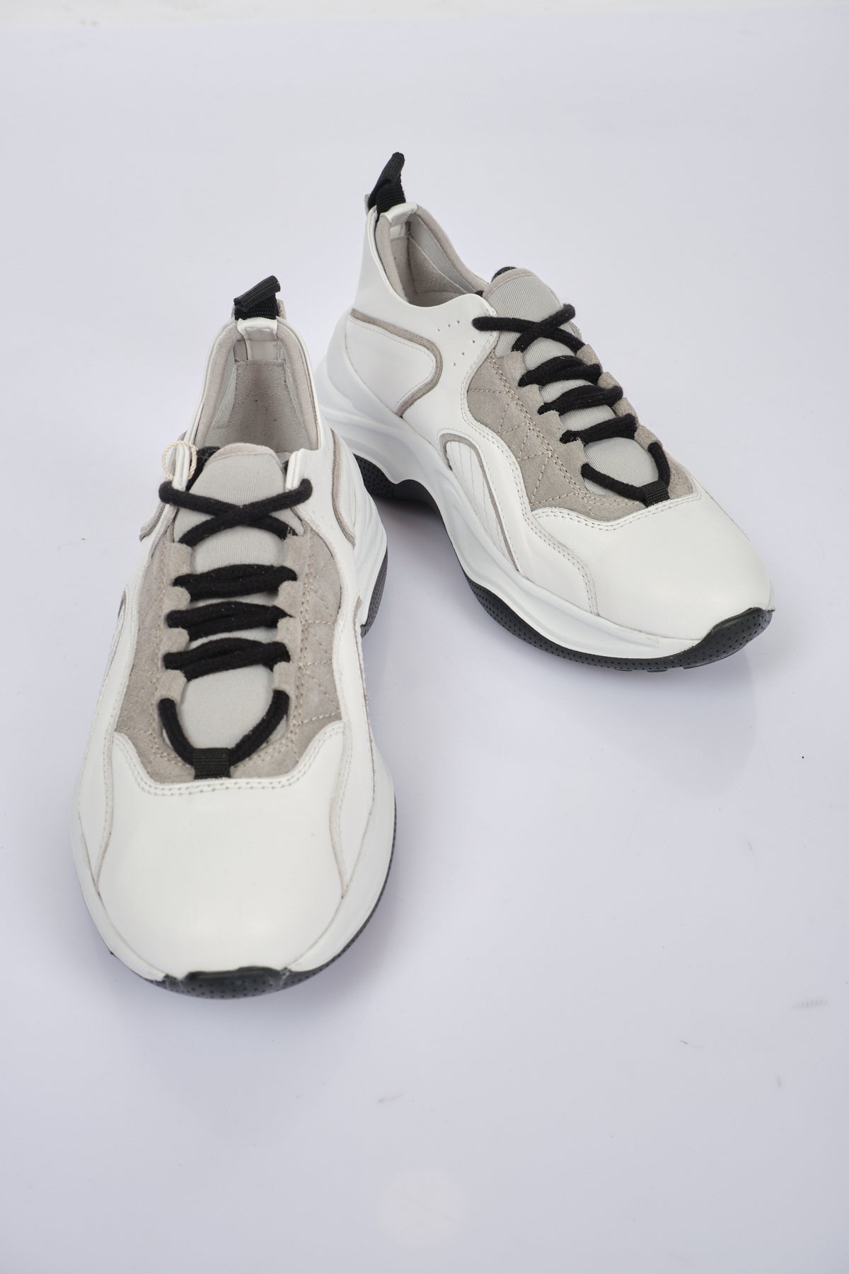 W Collection Minimalist Deri Sneaker - Günlük Kullanım Ana görsel