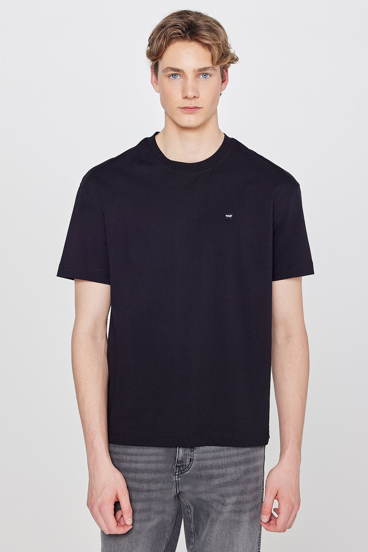 Wrangler Erkek Kısa Kol Regular Fit T-Shirt - Günlük Stil Translation missing: tr.content.product_image_secondary