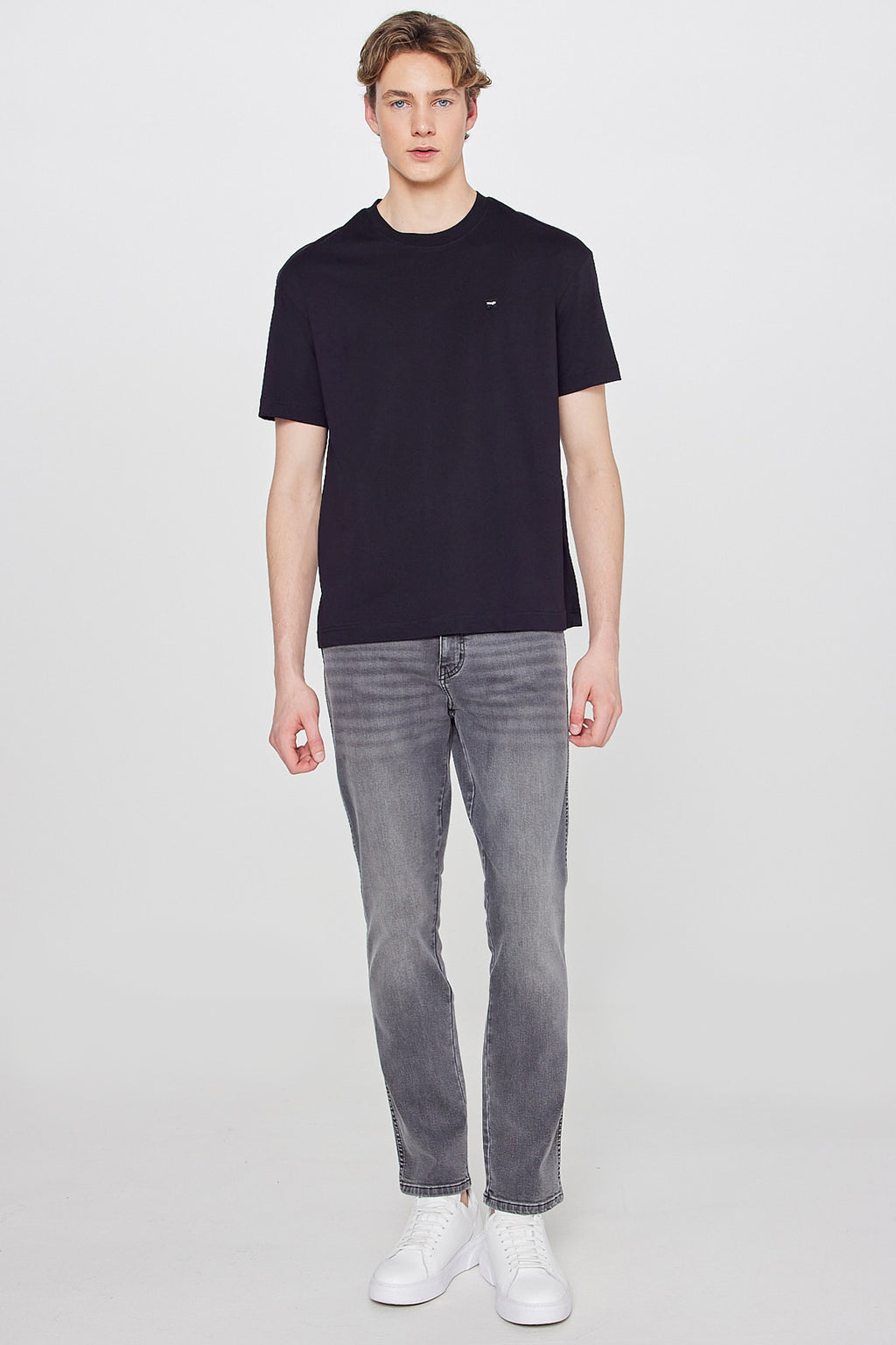 Wrangler Erkek Kısa Kol Regular Fit T-Shirt - Günlük Stil