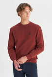 Wrangler Erkek Regular Fit Normal Kesim Bisiklet Yaka Logo Detaylı Sweatshirt