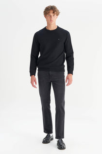 Wrangler Erkek Regular Fit Normal Kesim Bisiklet Yaka Selanik Örgü Sweatshirt