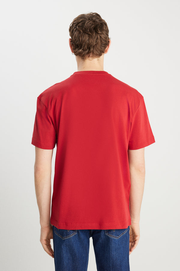 Wrangler Erkek Relaxed Fit Geniş Kesim T-Shirt MW7NM203877600