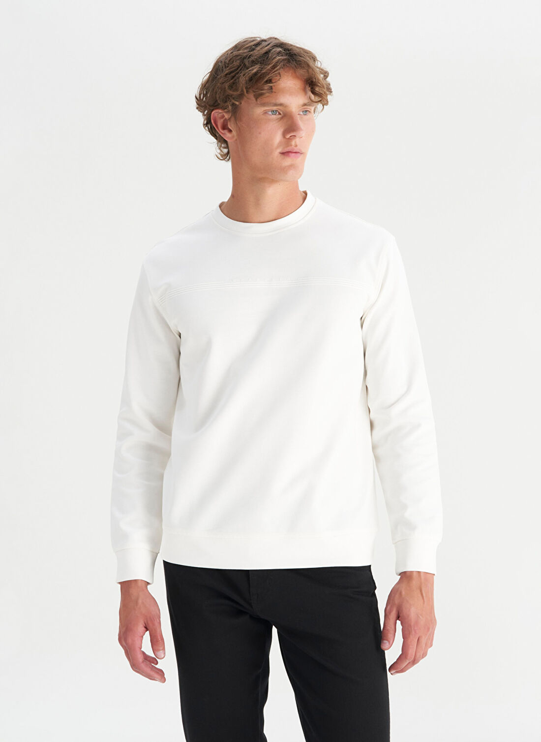 Wrangler Erkek Regular Fit Sweatshirt Sweatshirt W2520534100 Translation missing: tr.content.product_image_main