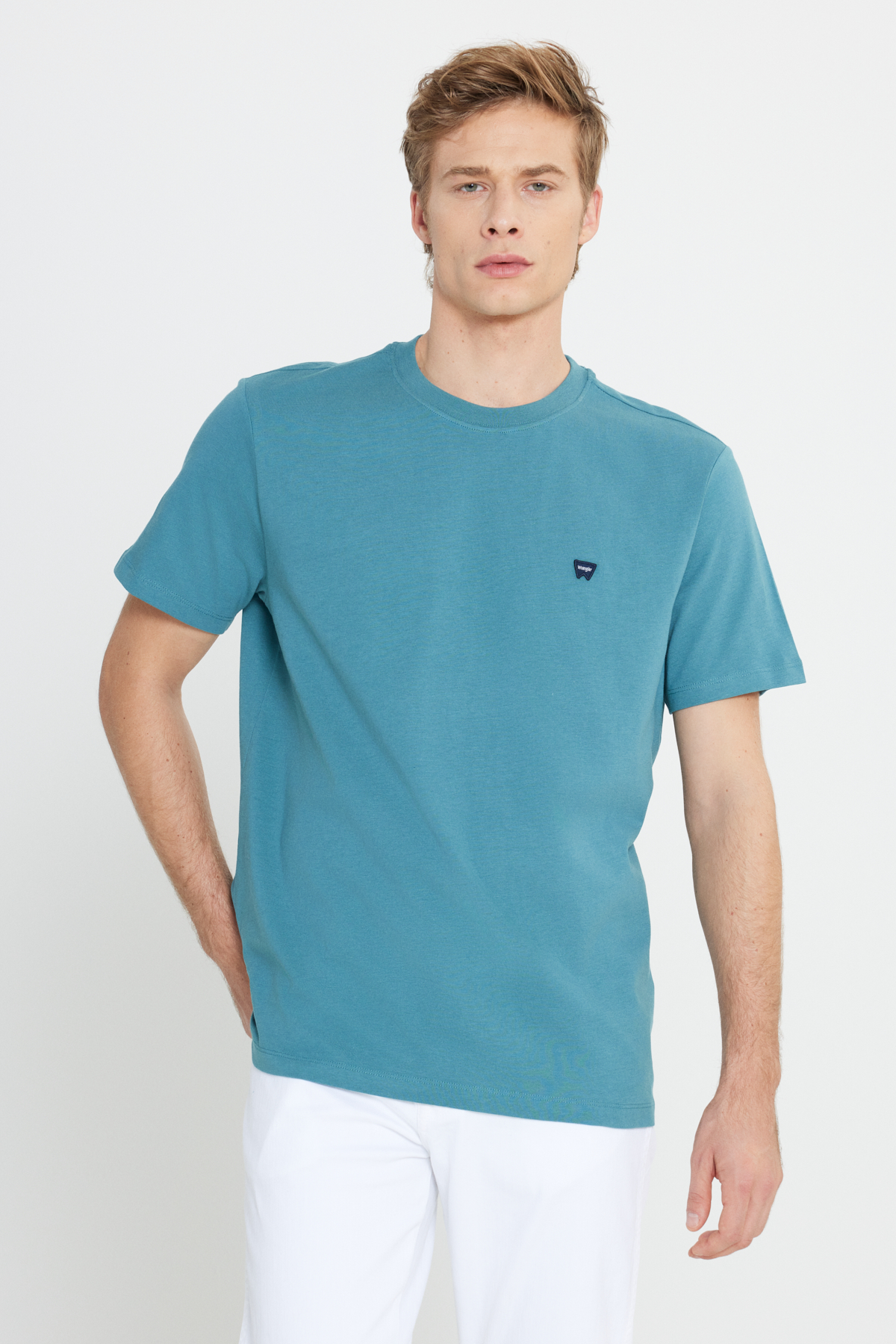 Wrangler Erkek Regular Fit Normal Kesim T-Shirt W7NM203877W25 Translation missing: tr.content.product_image_main
