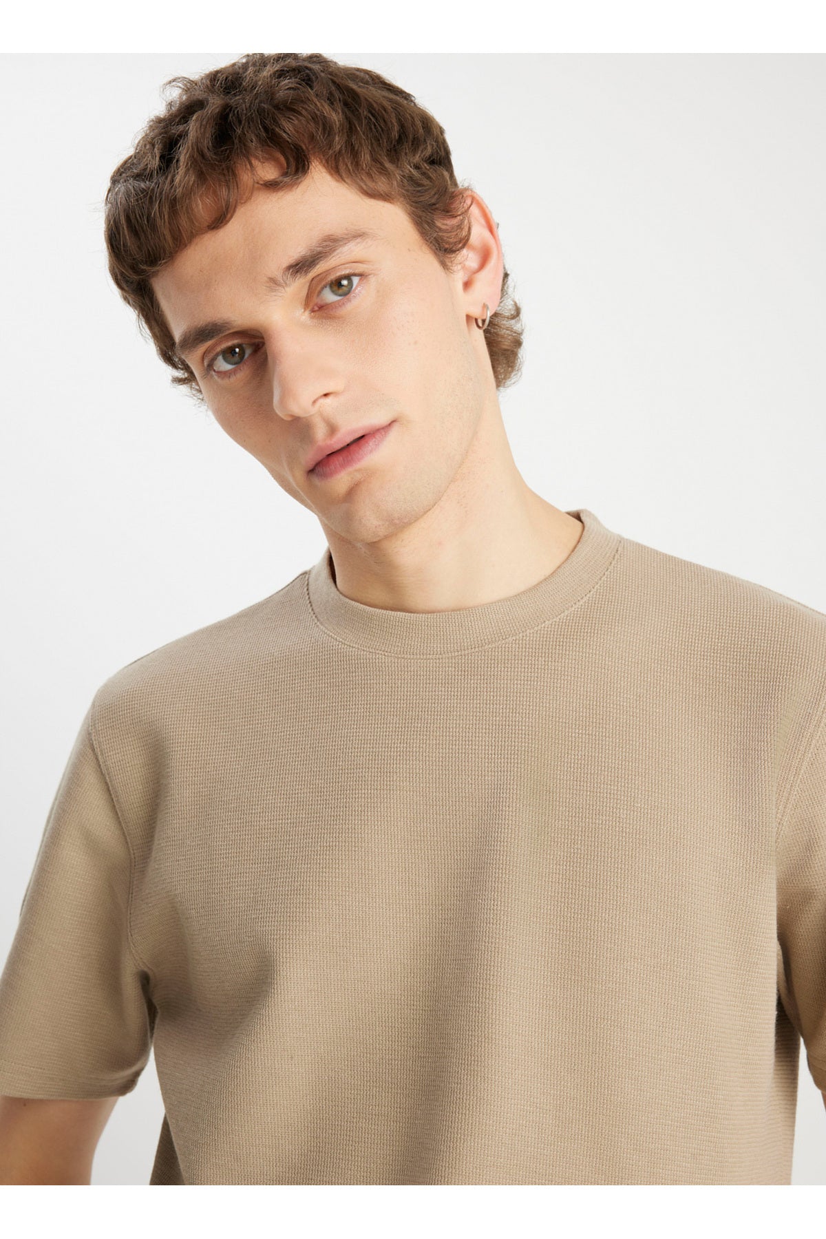 Wrangler Oversize Erkek T-Shirt - Minimalist Stil - Kısa Kol - Günlük