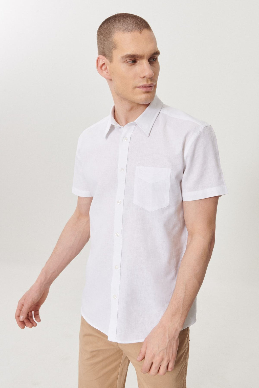 Wrangler Oversize Kısa Kol Erkek Gömlek - Minimalist Stil