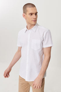Wrangler Oversize Kısa Kol Erkek Gömlek - Minimalist Stil