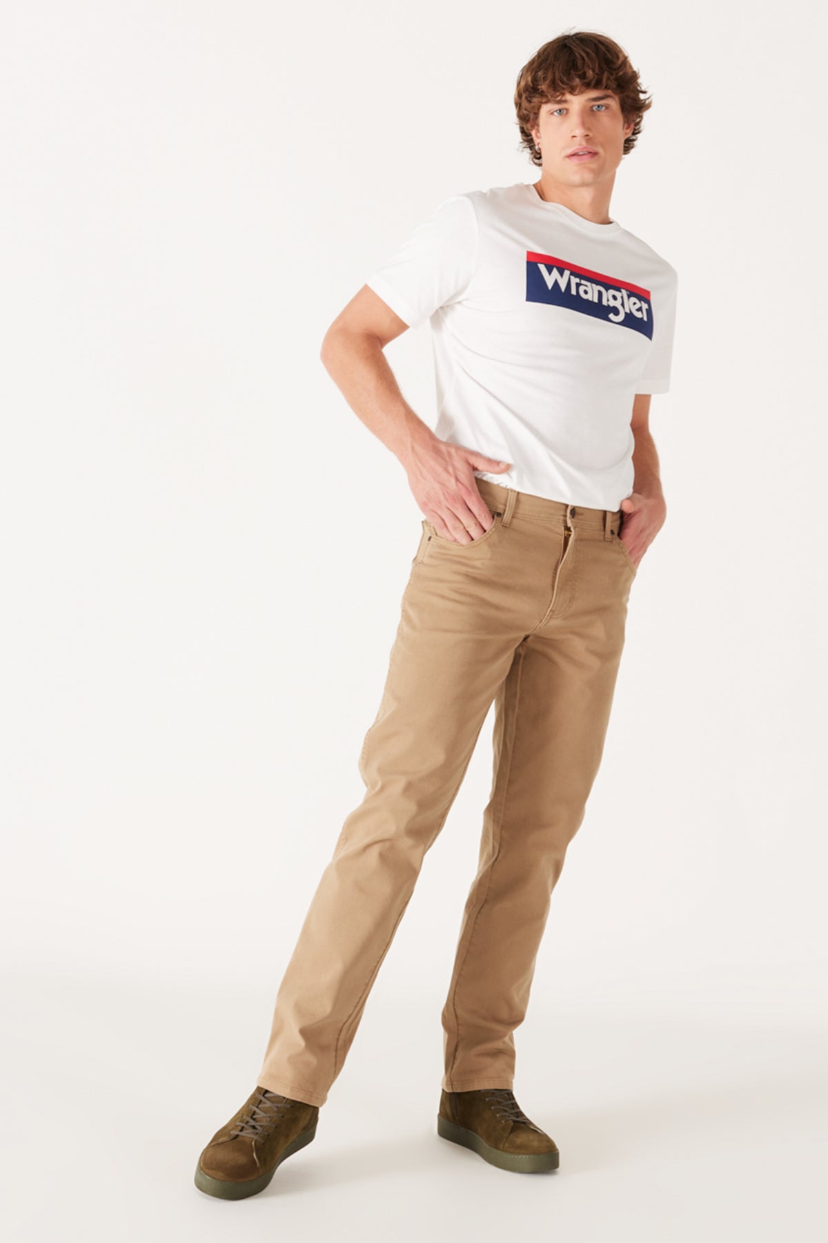 Wrangler Regular Fit Normal Kesim Normal Bel Esnek Pantolon Translation missing: tr.content.product_image_secondary