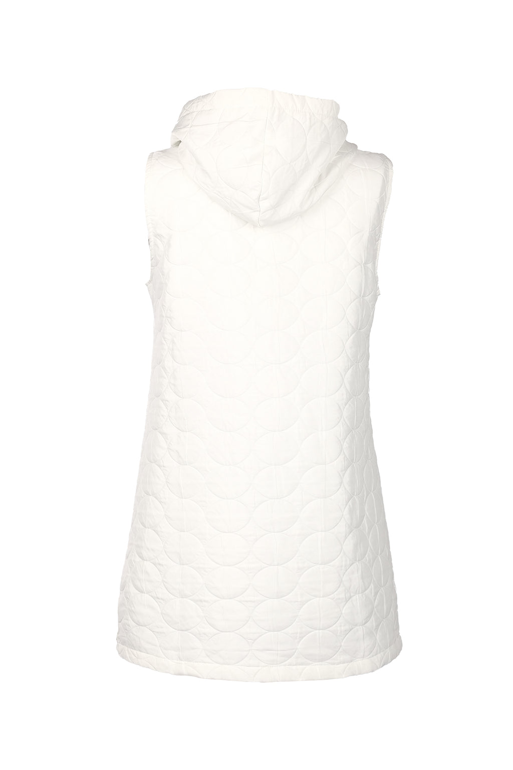 Vedi Midi Kapüşonlu Oversize Yelek - Minimalist Tarz