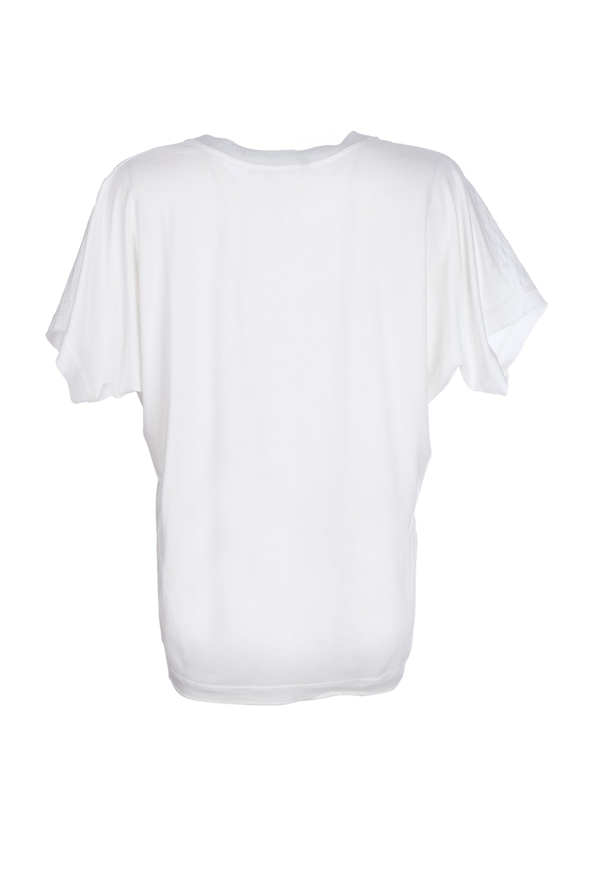 Ysatis Minimalist V Yaka Oversize Crop Bluz - Rahat ve Şık