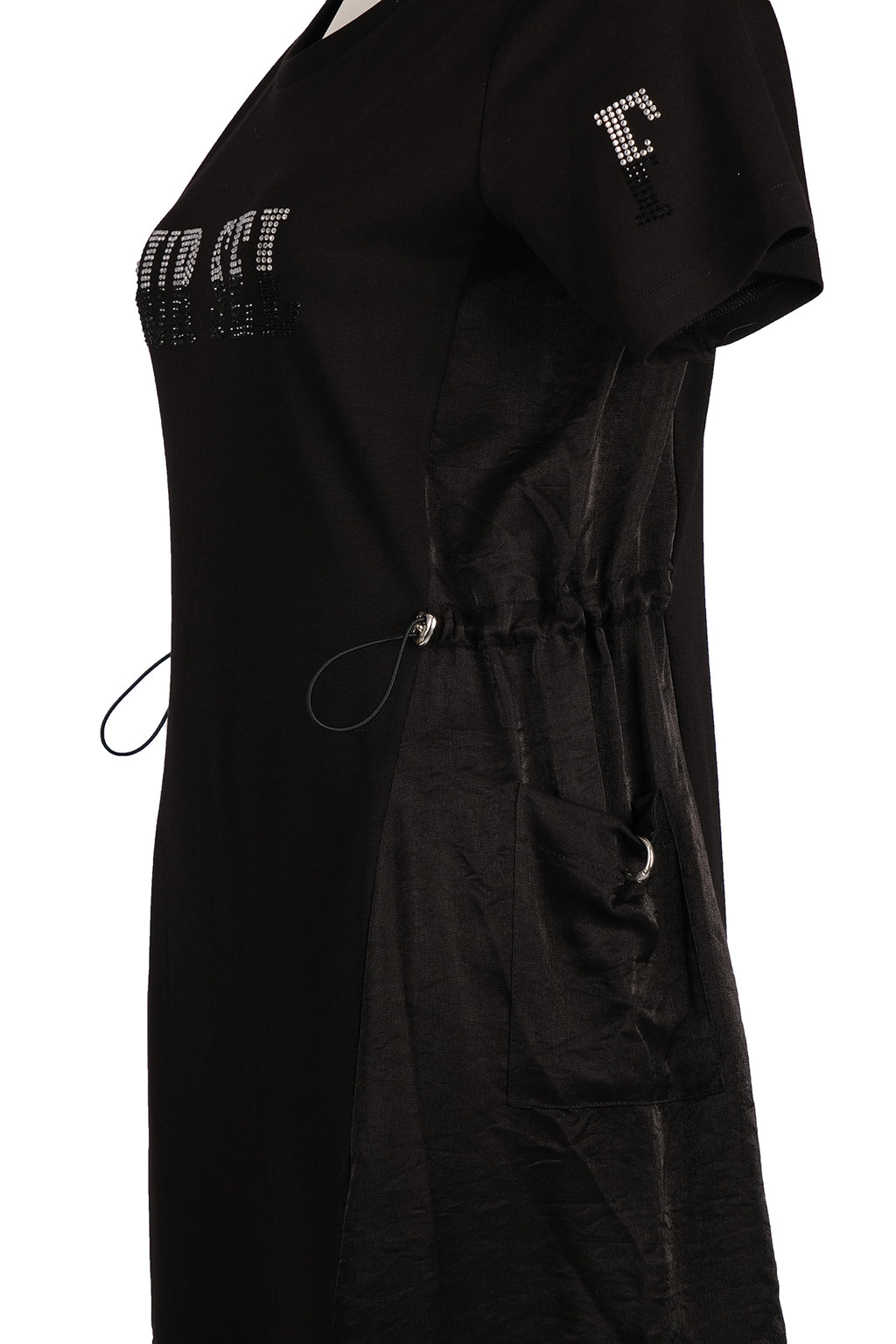 Ysatis Oversize Midi Elbise - Kısa Kol - Günlük Şıklık