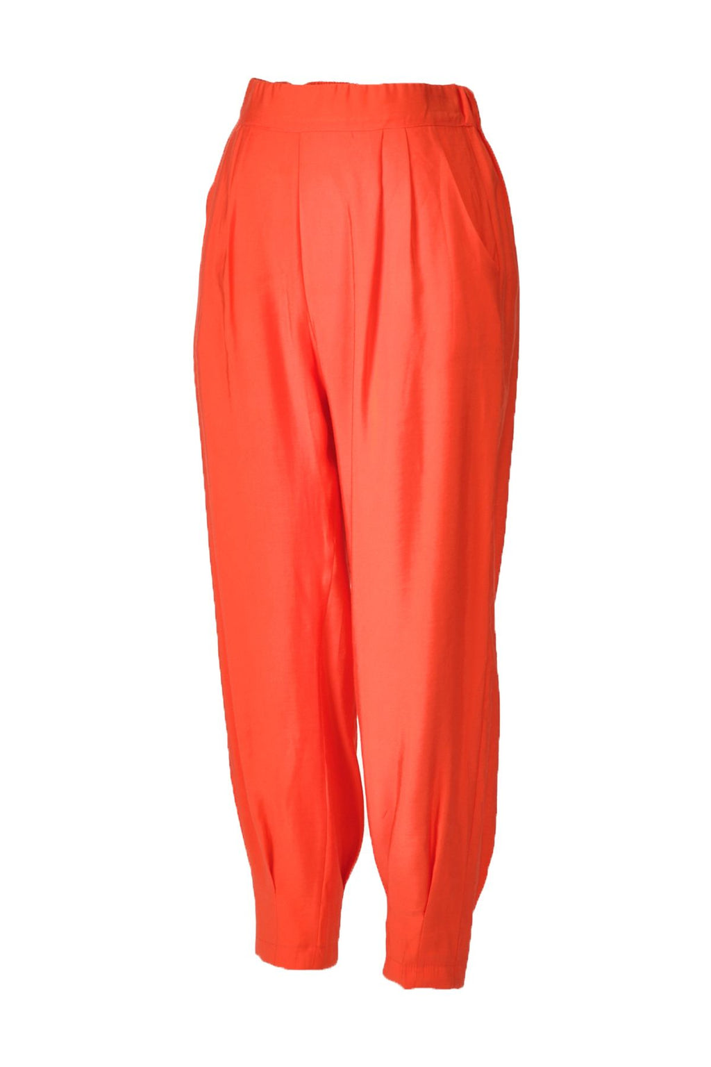 Ysatis Midi Pileli Oversize Kadın Pantolon - Minimalist Tarz