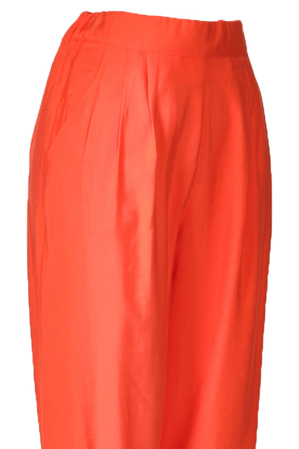 Ysatis Midi Pileli Oversize Kadın Pantolon - Minimalist Tarz