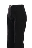 Ysatis Minimalist Yüksek Bel Çizgili Kemerli Kadın Pantolon - Günlük & İş