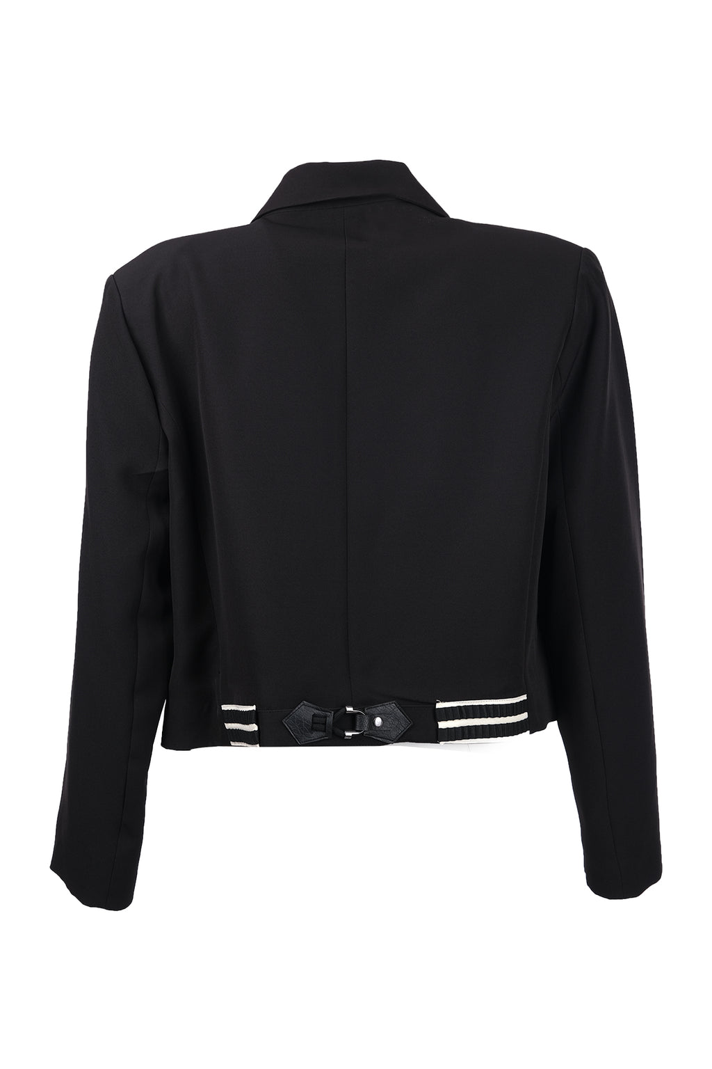 Ysatis Minimalist Crop Blazer Ceket - Uzun Kol - Günlük & Şık