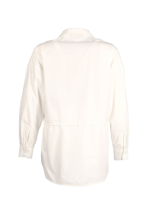 Ysatis Minimalist Oversize Uzun Kol Gömlek Yaka Kadın Gömlek