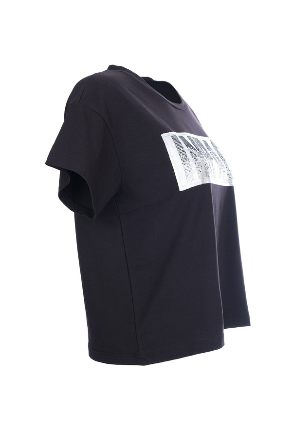 Ysatis Oversize Minimalist Kadın Bluz - Kısa Kol - Günlük